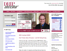 Tablet Screenshot of dripinvestor.com